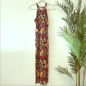 Sexy Tribal Maxi Dress